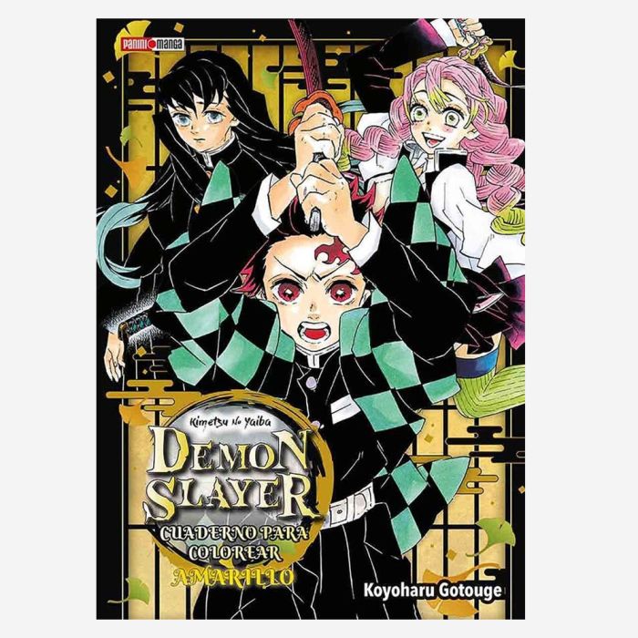 Demon Slayer Cuaderno para Colorear Indigo #05 Manga Panini Tooys ::  Coleccionables e Infantiles