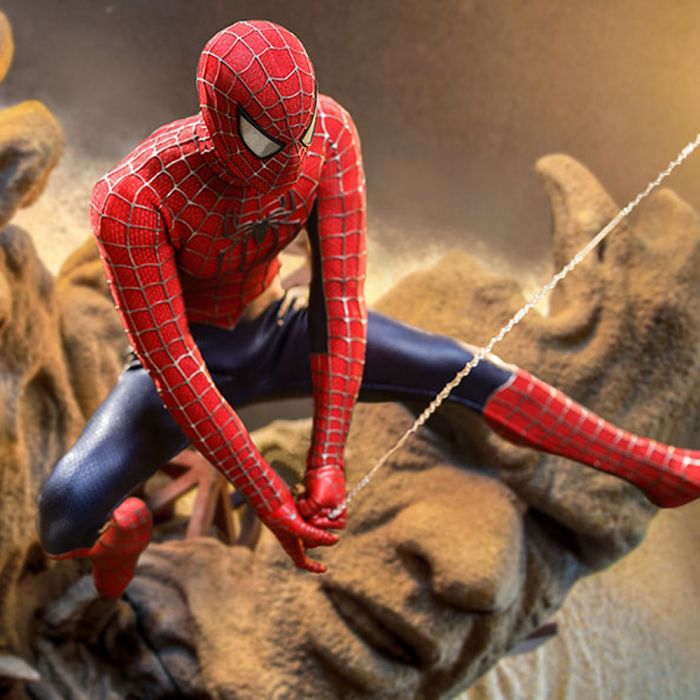 Levántate Prohibición Hay una necesidad de Tobey Maguire Friendly Neighborhood Spider-Man Deluxe Version - Spider-Man  No Way Home Escala 1:6 por Hot Toys Tooys :: Coleccionables e Infantiles