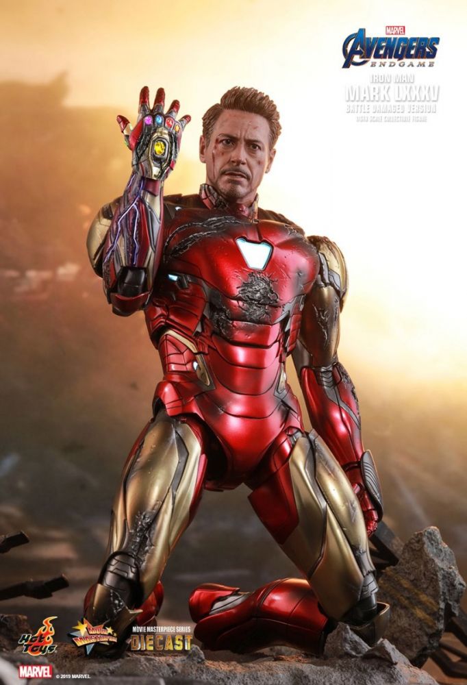 pestillo pómulo profundo Iron Man Mark LXXXV Avengers Endgame (Battle Damaged Version) Hot Toys  Tooys :: Coleccionables e Infantiles
