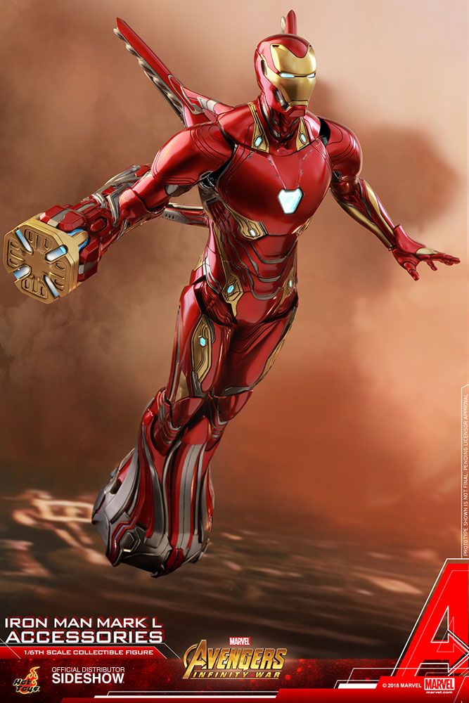 Accesorios de la figura Iron Man Mark L de Avengers: Infinity Wars por Hot  Toys Tooys :: Coleccionables e Infantiles