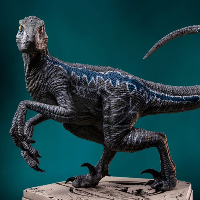 Velociraptor B Blue - Jurassic World Estatua por Iron Studios Tooys ::  Coleccionables e Infantiles