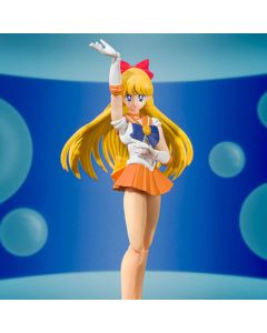 ¡De Bandai llega la figura de acción S.H.Figuarts Pretty Guardian Sailor Moon Sailor Venus Animation Color Edition!