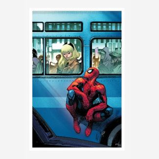 Sideshow presenta Amazing Spider-Man #39 Fine Art Print, una encantadora impresión artística de Marvel  del artista Pepe Larraz .