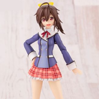 ¡Ao Gennai, el personaje principal de la serie de anime Frame Arms Girl, ahora está disponible como un kit de modelo de plástico.