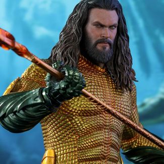 Sideshow y Hot Toys están encantados de presentar la figura coleccionable de Aquaman escala 1:6 en su conjunto icónico.