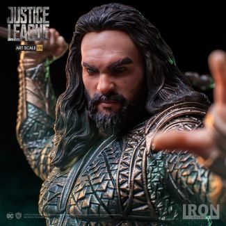 Aquaman Liga de la Justicia 1:10 - DC - Iron Studios