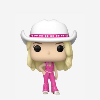 La increíble Barbie vaquera llegó a sumarse a tu colección, con un hermoso sombrero blanco y su traje icónico rosa, está buscando colocarse en tu colección para darle el toque fashion que esta necesita.