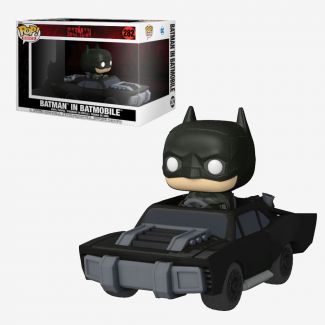 Batman in Batmobile - The Batman 2022 DC Comics por Funko Pop!