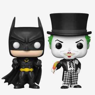 Ponemos a tu alcance gracias a Funko y nuestros amigos de DC Comics este increíble pack de dos modelos con el diseño inspirado en Batman y the Joker.