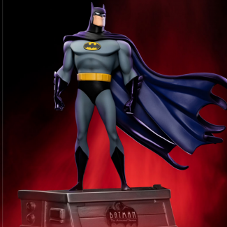 Sideshow y Iron Studios presentan lo último de la línea Art Scale 1:10: ¡ Batman ! Basada en referencias originales de Batman The Animated Series
