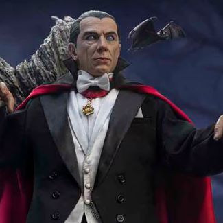 ¡ Sideshow y Star Ace se enorgullecen de presentar a la magnífica Bela Lugosi como la estatua del Conde Drácula!