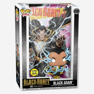 Ponemos a tu alcance gracias a Funko y nuestros amigos de DC Comics este increíble modelo Pop Comic Cover de Black Adam con el diseño inspirado en una de la portada del cómic Black Adam # 1.