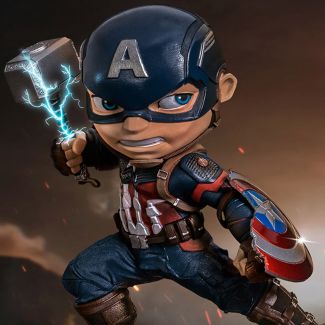 Capitán América Avengers Endgame MIni Co Iron Studios
