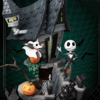 ¡El Rey Calabaza de Halloweentown, Jack Skellington, ocupa un lugar central en el último diorama D-Stage de Beast Kingdom!