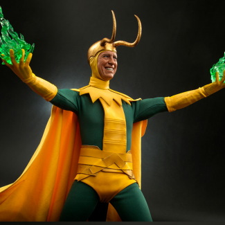 Inspirados en la serie Loki de Marvel Studios , Sideshow y Hot Toys están encantados de presentar la muy esperada figura escala 1:6 de Loki Classic.