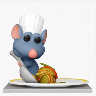 Directo del clásico animado más famosos de disney, llega el cocinero favorito de Francia, llamado cariñosamente Chefcito el es Remy, te traemos este diseño exclusivo de Funko.