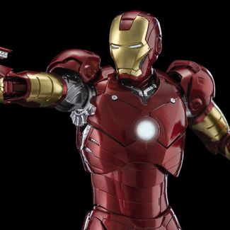 Threezero y Marvel Studios se complacen en presentar la figura coleccionable DLX Iron Man Mark 3  como la próxima entrada en la serie Marvel DLX.