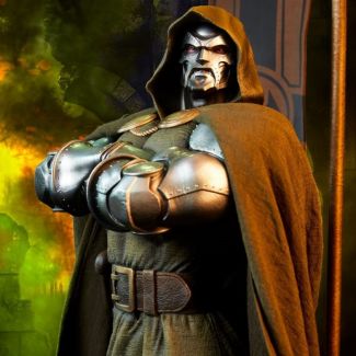 Sideshow presenta el Doctor Doom Maquette , listo para gobernar tu universo de coleccionables de Marvel .