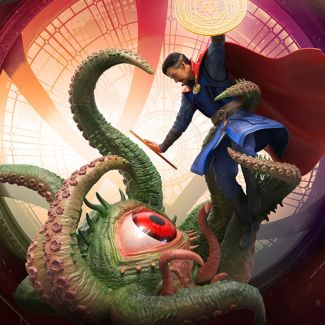 Beast Kingdom se enorgullece en presentar a su nueva coleccion de la pelicula Doctor Strange Multverse of Madness trayendo a Doctor Strange con Gargantos.