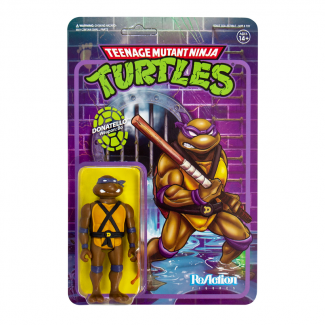 Donatello de Tortugas Ninja Mutantes ReAction Super7