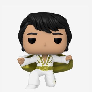 Funko conmemora los gloriosos e inolvidables momento del Rey del Rock and Roll con este increíble modelo Pop Rocks de Elvis Presley luciendo uno de sus trajes más icónicos, el "traje de faraón".