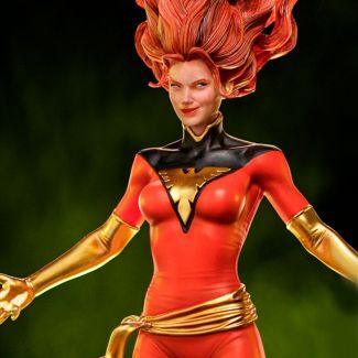Iron Studios se enorgullece en anunciar la nueva figura a escala 1:10  de ¡Fenix! la entidad más poderosa de los X-MEN llega en una nueva estatua.

