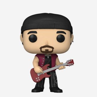 ¡Funko celebra y conmemora a tus iconos e ídolos de la música con este modelo Pop Rocks de Edge, guitarrista de la popular banda de Rock U2!. 