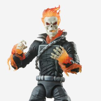 Empuñando habilidades sobrenaturales y armas desde la parte trasera de su motocicleta en llamas, Ghost Rider vaga por el mundo mortal como el Espíritu de Venganza.