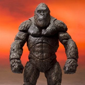 King Kong, como se ve en la película de 2021 Godzilla vs.Kong , se une a la serie SHMonsterarts de Bandai Tamashii Nations.