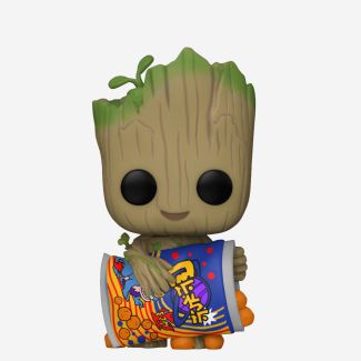 ¡De Funko Pop Marvel llegan tus personajes favoritos de la increíble mini serie Yo Soy Groot!. Sin duda Groot Con Bolitas De Queso, es imprescindible para todo fanático de Marvel y esta divertida serie.
