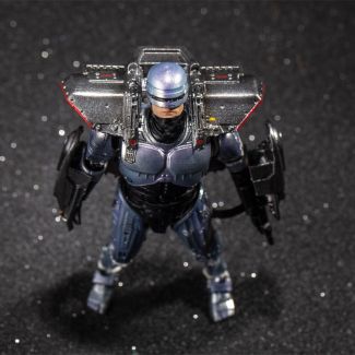 Figura de Robocop de la película Robocop parte 3 con Jetpack escala 1:18 de la marca Hiya Toys