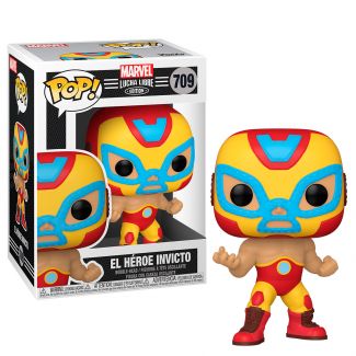 Iron Man "El Heroe Invicto": Marvel Luchadores por Funko Pop