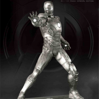 Beast Kingdom se enorgullece de anunciar el lanzamiento de lo ultimo en estatuas de tamaño real, Traída desde el MCU llega y se una a la linea Life Size  el traje Mark 43! la figura de tamaño natural "Beast Kingdom Life Size Marvel: Iron Man - Mark 43 Pew