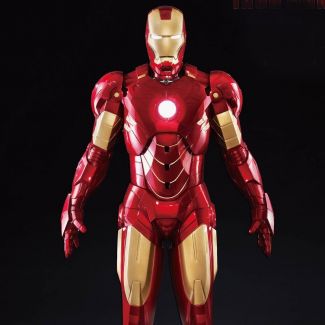 Beast Kingdom se enorgullece de anunciar el lanzamiento de lo ultimo en estatuas de tamaño real, Traída desde el MCU llega y se una a la linea Life Sizela grandiosa e increíble armadura, Mark IV de Iron Man, basada en Iron Man II