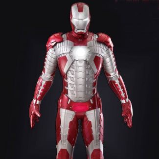 Beast Kingdom se enorgullece de anunciar el lanzamiento de lo ultimo en estatuas de tamaño real, Traída desde el MCU llega y se una a la linea Life Size la grandiosa e increíble armadura, Mark V de Iron Man, basada en Iron Man II