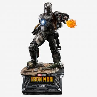 Llevando a los fanáticos al principio donde todo comenzó, Sideshow y Hot Toys están extremadamente emocionados de presentar una versión fundida a presión de tu superhéroe favorito en su primera generación de armadura de Iron Man.
