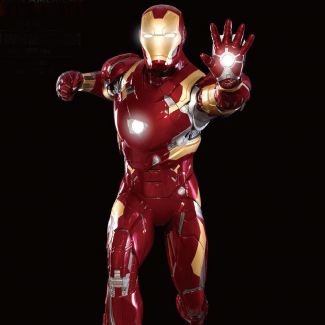 Iron Man Mark 46: Capitan America Civil War Marvel - Life Size Beast Kingdom