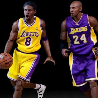 Kobe Bryant Colección NBA 2 Figuras Escala 1:6 Enterbay