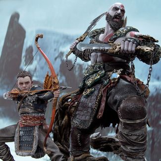 Sideshow y Prime 1 Studio se complacen en presentar la segunda versión Deluxe de God of War 2018 Statue Kratos & Atreus Ivaldi's Deadly Mist Armor Set basada en referencias originales del videojuego.