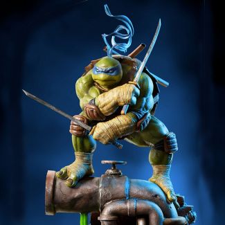 Iron Studios presentan lo último de la línea Art Scale 1:10: ¡ Leonardo ! Basada en las referencias originales de Teenage Mutant Ninja Turtles.