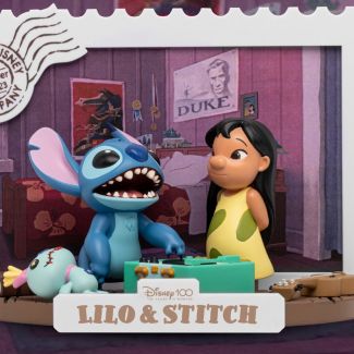  Lilo y Stitch -  Lilo y Stitch de Disney Diorama Stage por Beast Kingdom 