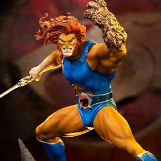 Iron Studios se enorgullece en presentar a Lion O Battle como su más reciente estatua de la legendaria y exitosa serie animada ThunderCats. El valiente monarca de Thundera se une a la serie de estatuas BDS Escala de Arte 1/10 de Iron Studios.