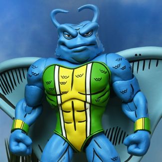 ¡Esta nueva figura de acción de NECA se basa en la serie de cómics Teenage Mutant Ninja Turtles Adventures de Eastman y Laird de Archie Comics! Héroe del amigo profundo y a pescado de las Tortugas: ¡el Mighty Mutanimal Man Ray y su pequeño amigo Bubbla!