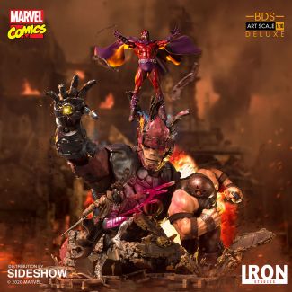 Marvel X-Men vs Sentinel #2 Maquette Statue Art Deluxe Iron Studios