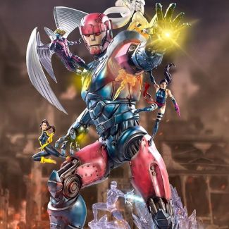 X-Men Vs Sentinel No 3 Deluxe de X-Men Escala 1:10 por Iron Studios