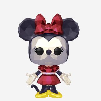 Únete a nosotros y celebremos juntos el 100 Aniversario de Disney, añadiendo a tu colección este nuevo modelo exclusivo Pop Disney de Minnie Mouse con un aspecto facetado. 