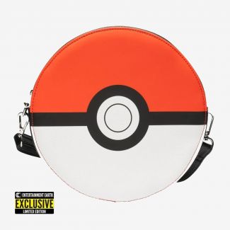 Este bolso cruzado original de Pokémon Poké Ball – Exclusivo de Entertainment Earth se basa en la serie animada de Pokémon .