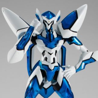 ¡El super robot pilotado por el héroe de "Back Arrow" se une a THE ROBOT SPIRITS! Con un acabado en distintivo color azul y blanco, con detalles cristalinos replicados con partes translúcidas, su posabilidad natural le permite recrear sus escenas favorita