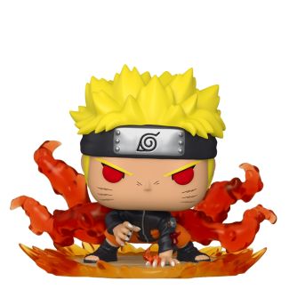 Funko pone a tu alcance este modelo Pop Deluxe del exitoso manga y anime de Naruto Shippuden, lleva a casa a Naruto en su forma Jinchuriki de 9 colas.