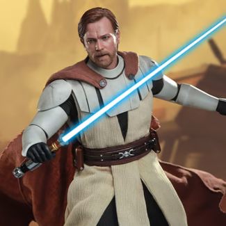 Obi-Wan Kenobi - Star Wars The Clone Wars Escala 1:6 por Hot Toys